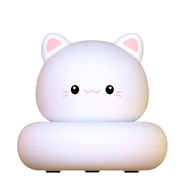 Children's Night Light Bear Rabbit Baby Nightlight Cute For Home Bedroom Kid USB Cartoon Led Lamp Christmas Gift