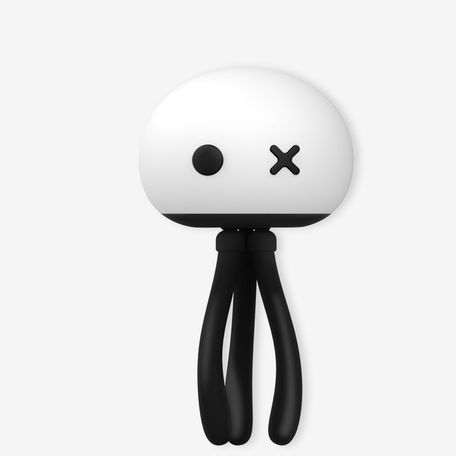 Touch Obedient Jellyfish Night Lights Silicone Dimmable USB Type C Rechargeable Lamps for Kids Baby Friend Cartoon Cute Night