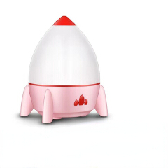 Rocket Projector Starry Sky Luminous Planet Projector Universe LED Light Colorful Rotating Flashing Night Light Bedside Lamp