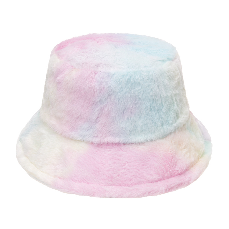Winter Warm Fisherman's Hat For Women Fashion Solid Color Vacation Cap Thickened Soft Bucket Hat New Arrivel