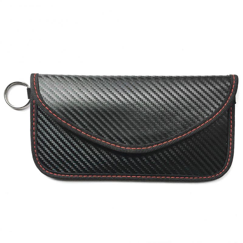 Signal Blocking Bags Faraday Key Bags Shield Cage Pouch Wallet Phone Case For Cell Phone Privacy Protection Car Key Storage Bags