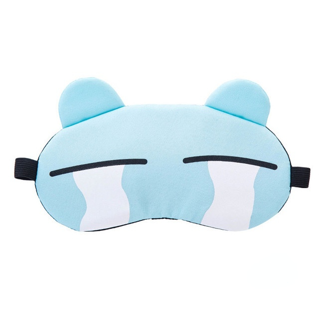 Sleeping eye mask shading cute female and male to relieve eye fatigue sleep eye mask