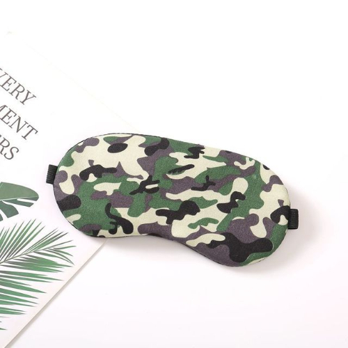 Camouflage Sleep Eye Mask Cotton Eyepatches Army Sleeping Night Mask Dream Blindfold Colorful Bandage Sort For Women Men Relax