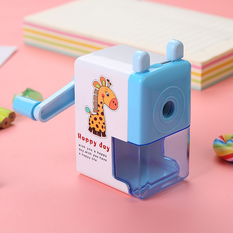 Cute Animal Cartoon Pencil Sharpener Tool Hand Pencil Sharpener Office School Supplies Student Learning Stationery
