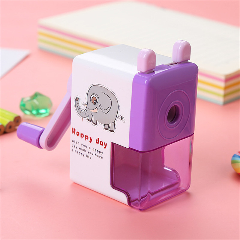 Cute Animal Cartoon Pencil Sharpener Tool Hand Pencil Sharpener Office School Supplies Student Learning Stationery