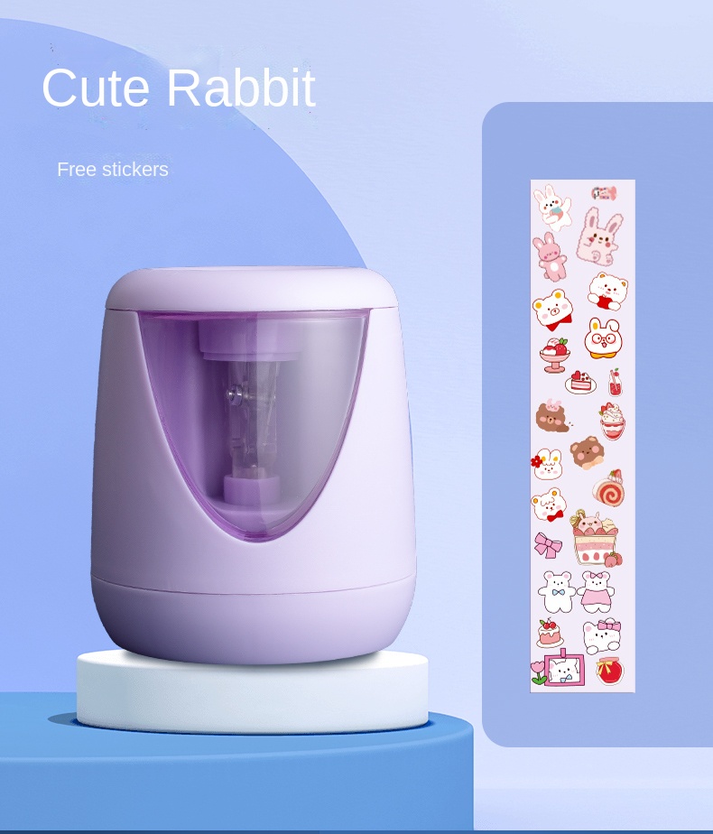 Electric Auto Pencil Sharpener Usb Rechargeable Boy Girl Pencil Sharpener Pencil Color Pencil School Office Home Stationery