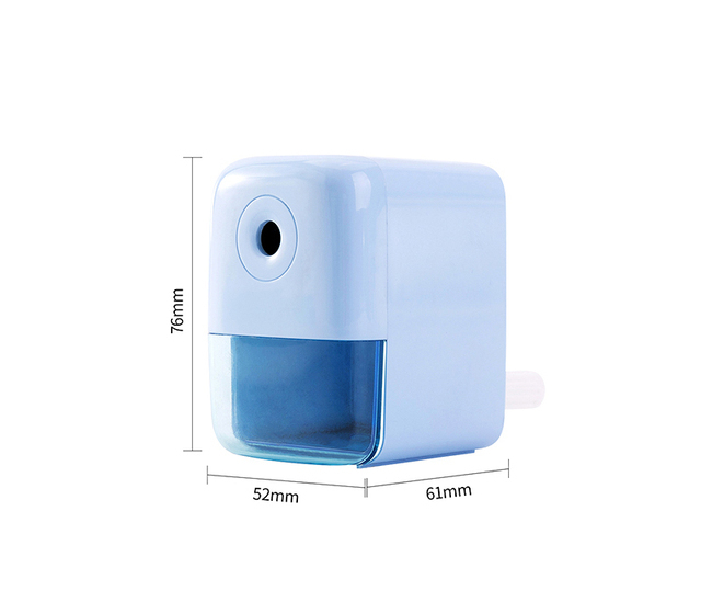 Rotary Pencil Sharpener for Different Tip Sizes Cute Hand Crank Sharpener точилка для карандашей School Office Stationery