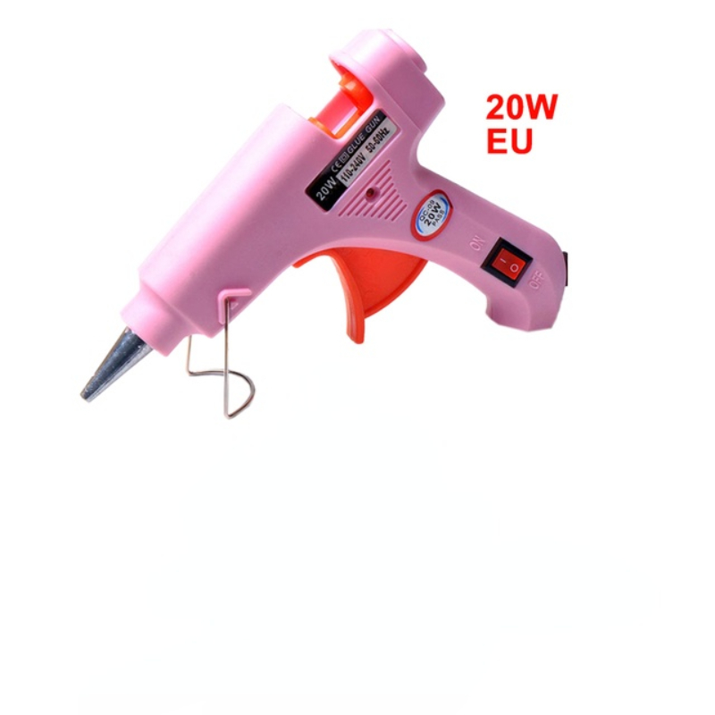 20W Hot Melt Glue Gun with one  Glue Sticks Mini Industrial Guns Heat Temperature Thermo Electric Repair Tool