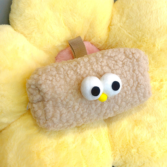 Pencil Cases For Girls Kawaii Pencil Pouch School Supplies Plush Estojo Escolar Big Eyes Pen Case Trousse Scolaire Pencilcase