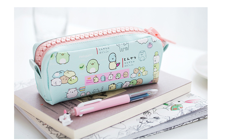 Kawaii Pencil Case  Microorganism Gift Estuches School Pencil Box Pencilcase Pencil Bag School Supplies Stationery