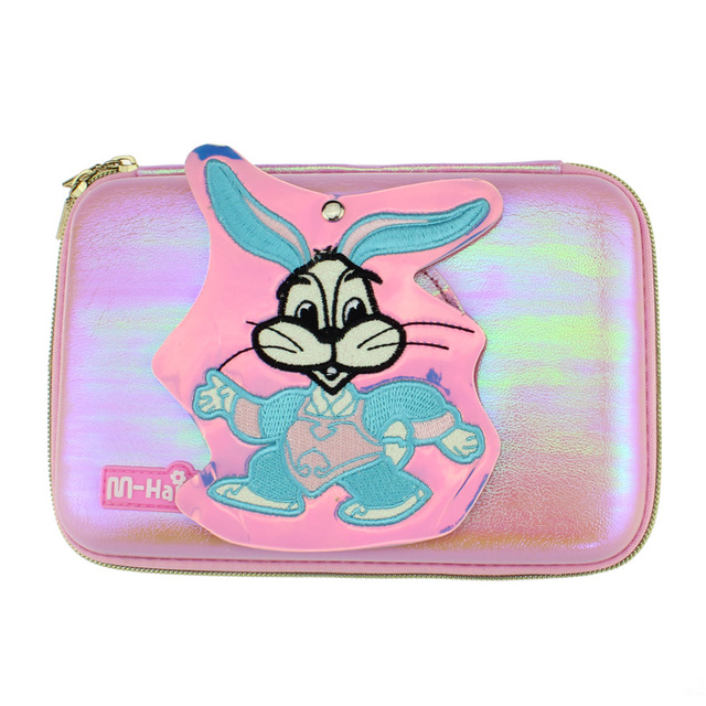 Kawaii Rabbit Pencil Cases For Girls School Supplies Cute Mirror Eva Pen Box High School Adults Pen Holder Korean Style