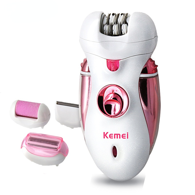 4 in 1 Rechargeable Hair Epilator Women Shaver Female Electric Hair Shaving Machine Body Lady Trimmer Removal