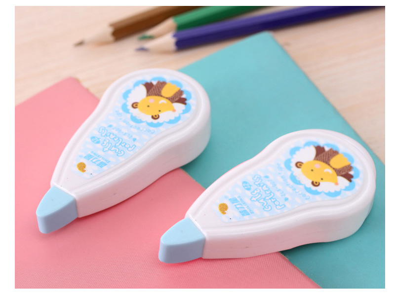 Kawaii Correction Tape Cute Cartoon Decorative Masking Modified Tape Corrector for Boys Girls Office School Stationery Supplies