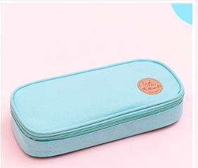 New creative candy color large capacity pencil case multi function pencil case