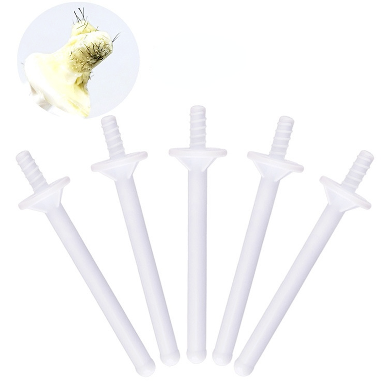 20PCS Beauty Accessories Tools Remove Nose Hair Pp Stick Nose Hair Ceromel Unhaired Butter-Bean Nose Hair Wax Stick