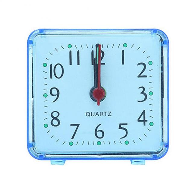 Square Small Bed Compact Travel Quartz Beep Clock Fashion Rabbit Bedside Lamp Green Batteries Alarm Multi-function Kitchen Cheap