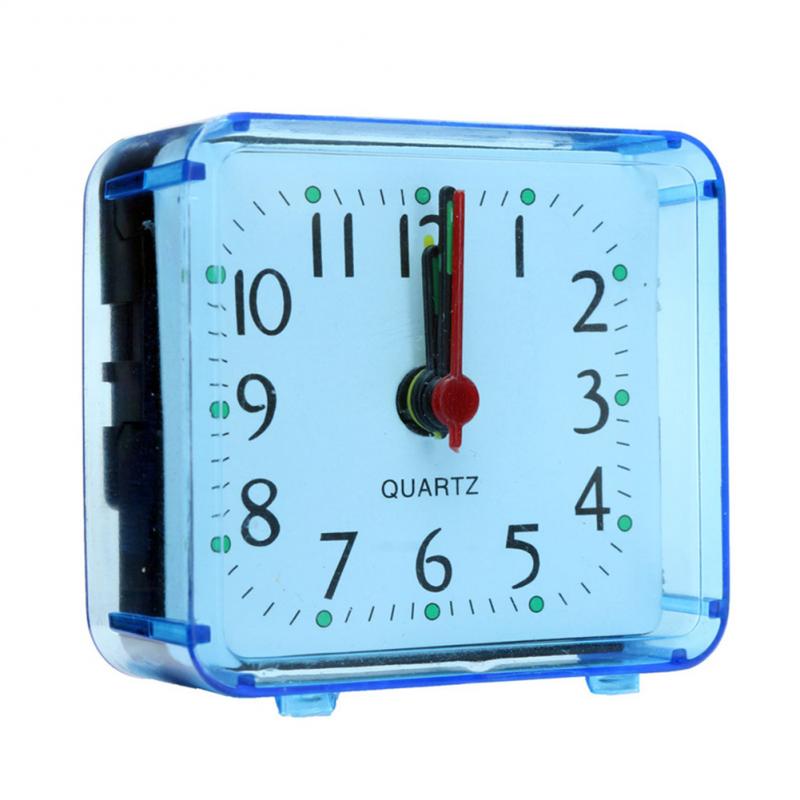 Square Small Bed Compact Travel Quartz Beep Clock Fashion Rabbit Bedside Lamp Green Batteries Alarm Multi-function Kitchen Cheap