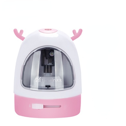 Automatic Pencil Sharpener Cute for Kids Electric Mechanical Battery Tenwin Stationery Children School Supplies