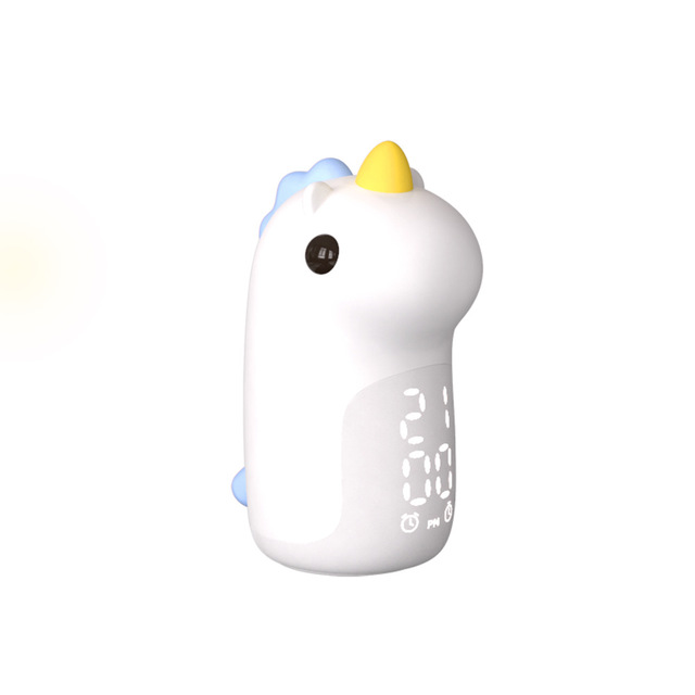 Kids Alarm Clock Cute Unicorn Children Digital Alarm Clocks with Night Light Silicone Color Change Soft Lights Wake Up for Baby
