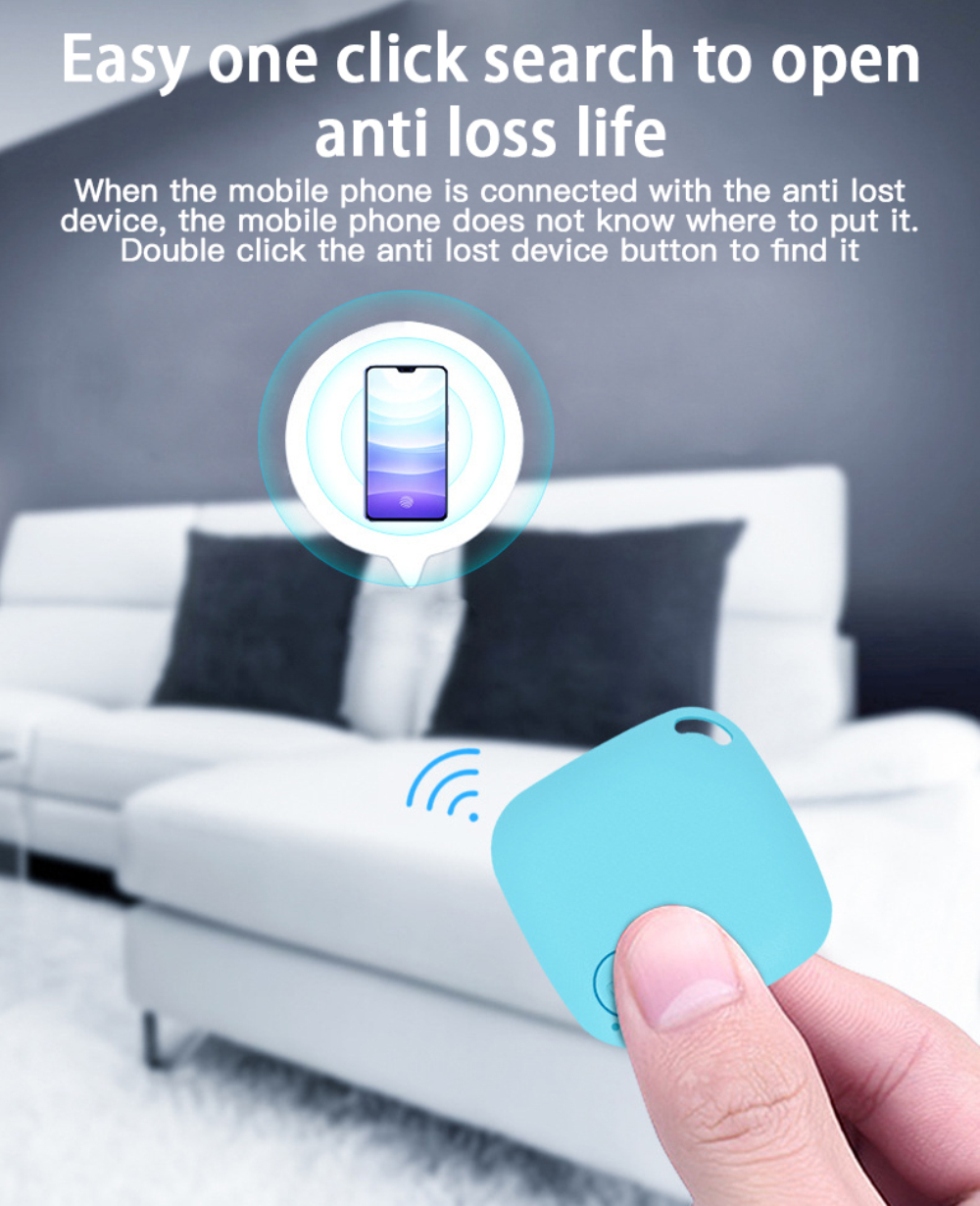New Anti Lost Alarm Wallet KeyFinder Smart Tag Bluetooth Tracer GPS Locator Keychain Pet Dog Child Tag Tracker Key Finder