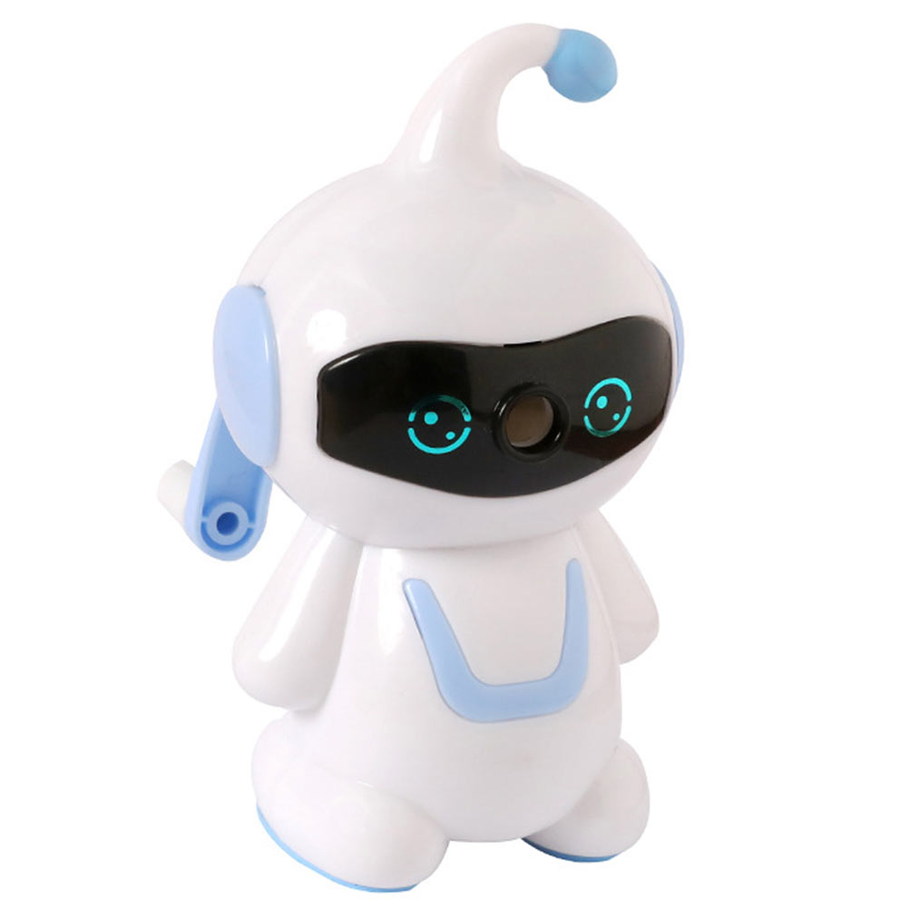 Cartoon Robot Pencil Sharpener Kids Pencil Sharpener Manual Pencil Sharpener