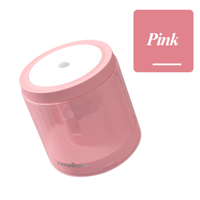 Mini Candy Electric Pencil Sharpener Multifunction Battery Mechanical Stationery Safety Kids School Student Supplies