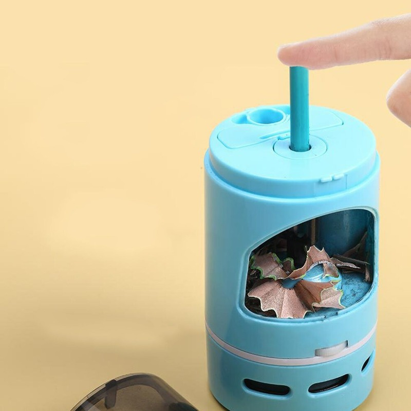 Automatic Electric Pencil Sharpener Portable for Child Students School Office Supplies