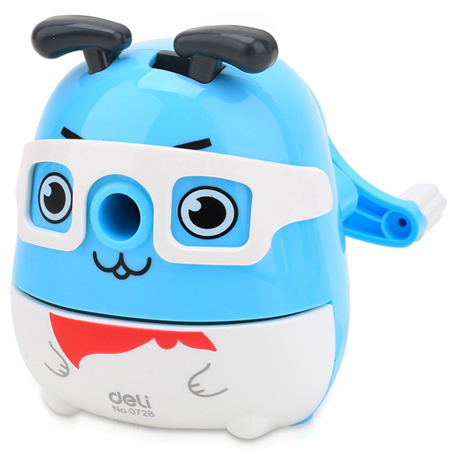 Cute Kawaii Animal Dog Penil Sharpens Korean Kids School Office Stationery Hand Crank Mechanical Pencils Sharpeners Gifts