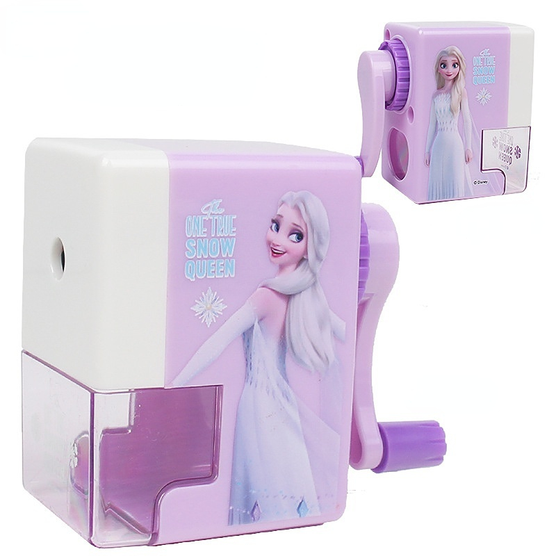 Pencil Shapper Machine Frozen Student Pencil Sharpener Girl Planing Pencil Sharpener Cartoon Pencil Sharpener pencil