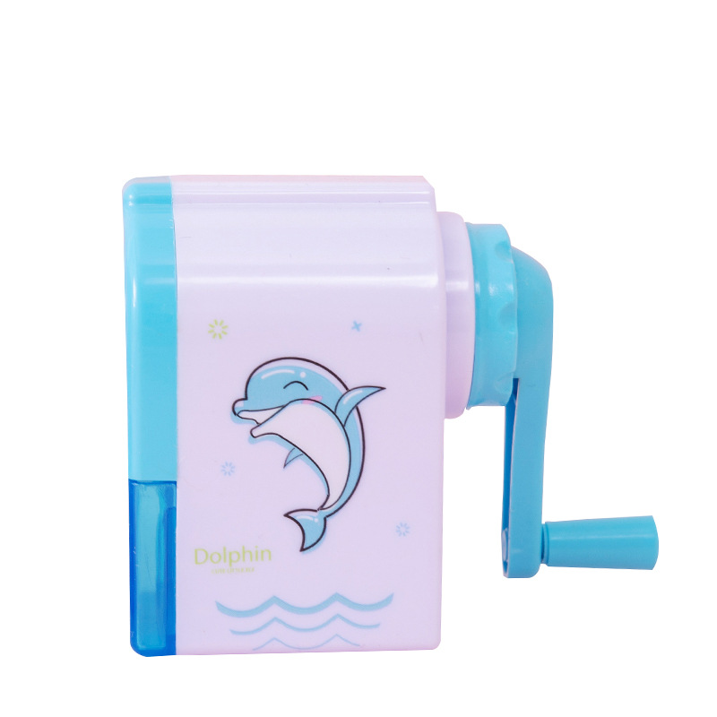 Creative Cute Cartoon Unicorn Whale Automatic Pencil Sharpener Students Learn Stationery Children's Pencil Sharpener