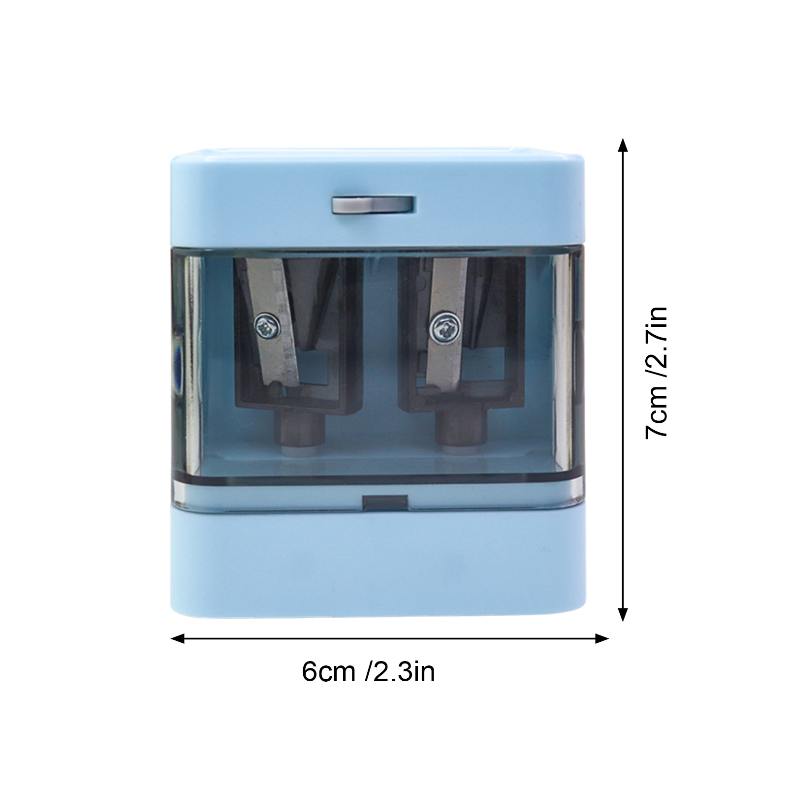 Pencil Sharpener Electric Pencil Sharpener Auto Stop Double-hole Pencil Sharpeners For Kids