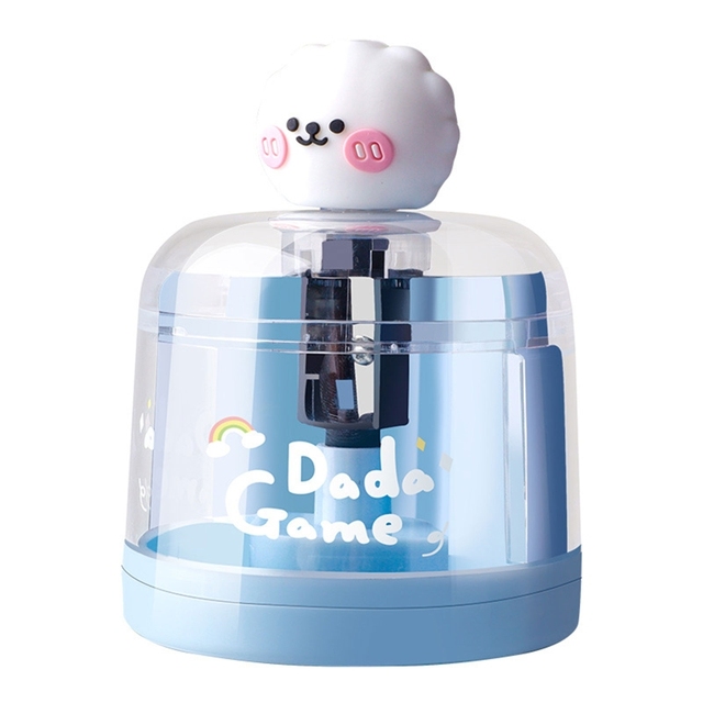 Office Electric Sharpener Auto Pencil Sharpener Clear Shavings Box Auto Feed-in for Boys Girls Students Classroon Home