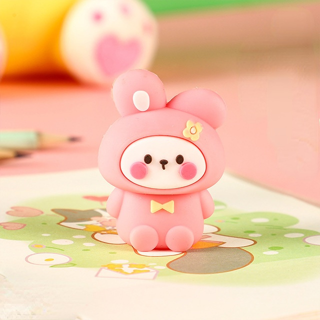 Creative cute pencil sharpener cartoon cute portable mini pencil sharpener kindergarten prize small pencil sharpener gift
