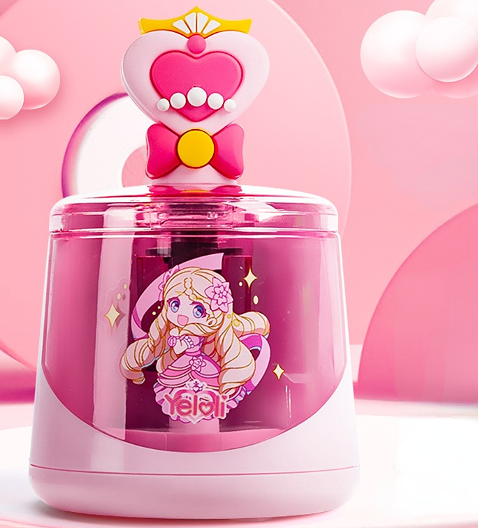 Electric Pencil Sharpener Children's Automatic Pencil Sharpener Student Pencil Sharpener Can Sharpen A Variety Of Pen Types