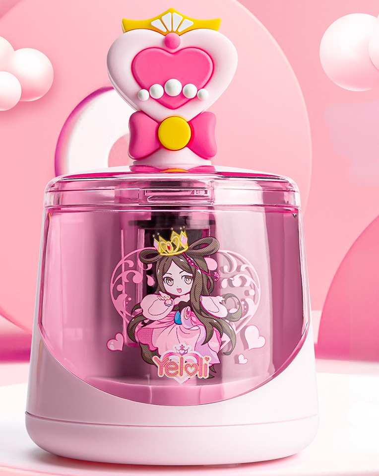 Electric Pencil Sharpener Children's Automatic Pencil Sharpener Student Pencil Sharpener Can Sharpen A Variety Of Pen Types