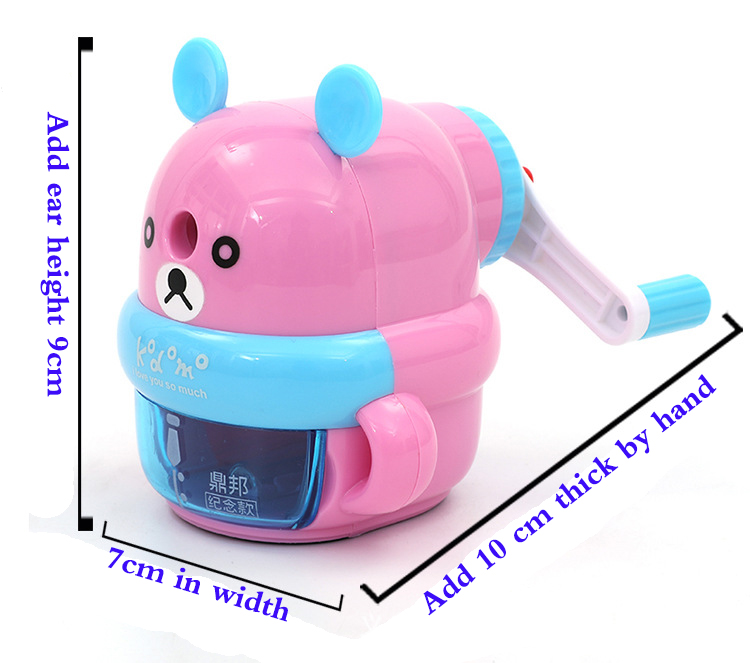 Primary School Student Pencil Sharpener  Hand Crank Child School Stationery  School Supplies