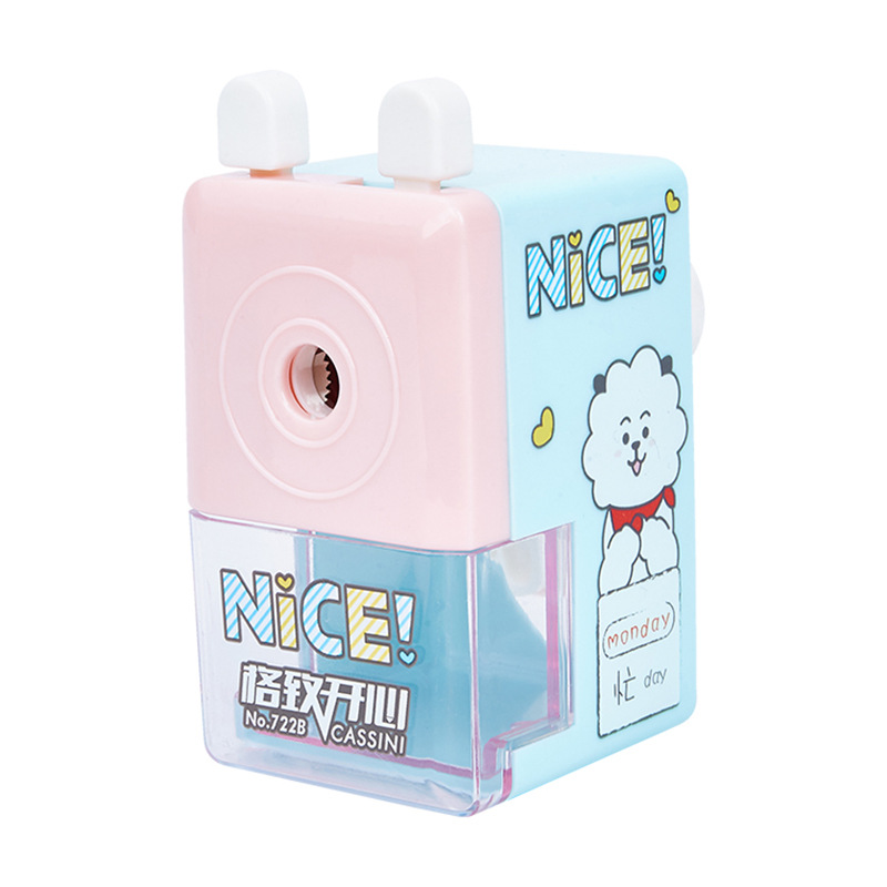 Small Rotary Pencil Sharpener Machine Pencil Cutter Office Stationery School Hand Crank Pencil Sharpener