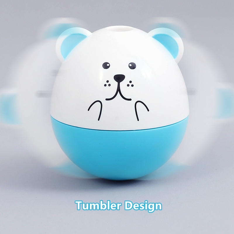 Tumbler Pencil Sharpener Animal Bear Mouse Shape Cartoon Cutter Knife Kawaii Gift Stationery School supplies