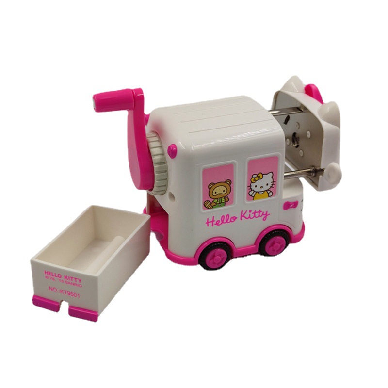 Hellokitty Cute Creative Personality Multi-function Student Hand-cranked Automatic Pencil Sharpener