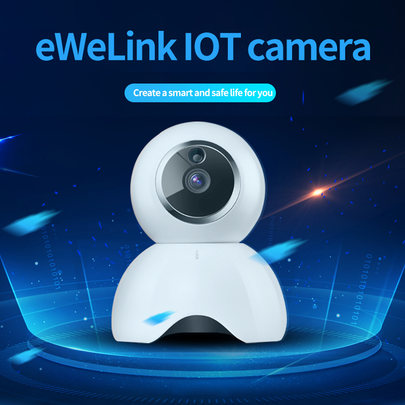 eWeLink Smart IOT HD Camera Night Vision IP Camera reomotely viewing by phone APP control Security Video Surveillance Camera