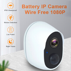Newest Wire Free Outdoor Security Camera Rechargeable Battery Wireless IP Cam 1080P Wifi IP Camera Home Surveillance System PIR
