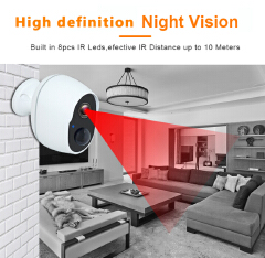Newest Wire Free Outdoor Security Camera Rechargeable Battery Wireless IP Cam 1080P Wifi IP Camera Home Surveillance System PIR