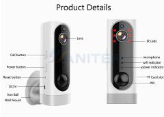Battery WiFi Camera Rechargeable Battery Powered 720P 1080P Full HD Indoor Wireless Security IP Cam 130 Wide Angle IOS APP ICsee