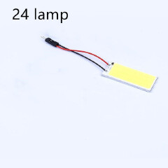 Dome Vehicle Panel Lamp 1pcs White T10 W5w Cob 24SMD 36SMD  Car Led Auto Interior Reading Lamp Bulb Light