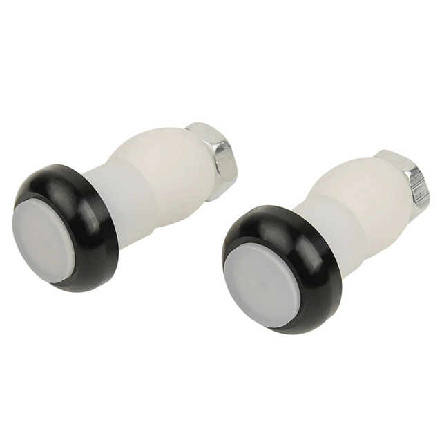 1 Pair Battery Powered Bicycle Handlebar Light Bike Signal Lamp Cycling LED Bar End Plugs Indicator Safety Lights