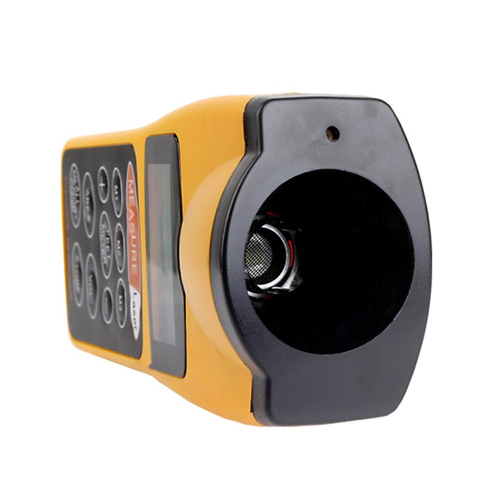 NEW CP-3007 Multifunctional LCD Ultrasonic Distance Meter Measure Range Finder With Laser Pointer House Use Digital Rangefinder