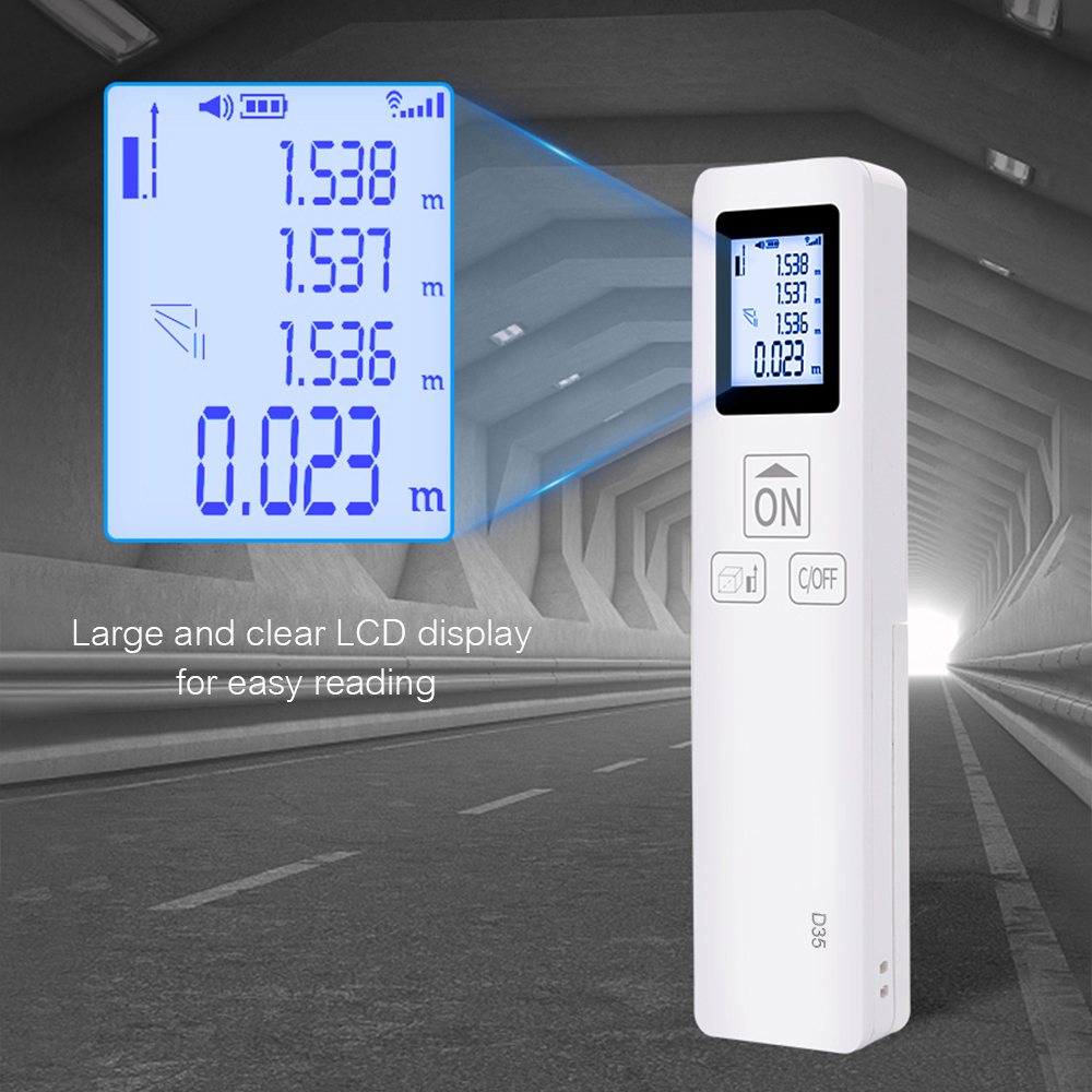 Laser Distance Meter Rangefinder Laser Portable Range Finder Diastimeter Distance Area Volume Measurement Tool