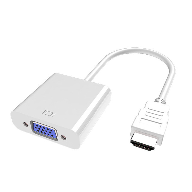 HDMI to VGA Adapter, 1080P HDMI Male to VGA Female Video Converter Cable for Xbox/ PS4/ HDTV/ PC/ Laptop/ Projector