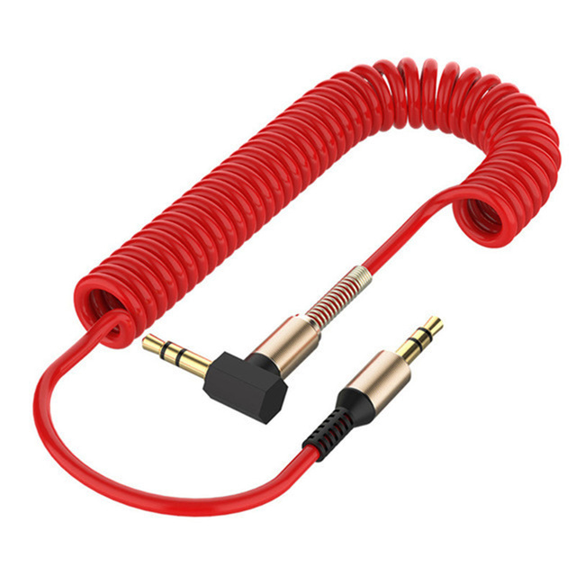 Car Audio Cable 3.5mm Male to Male Cord Jack Aux Cable for iPhone 6/ Samsung Galaxy s8/ Headphone/ Xiaomi Redmi/ Speaker