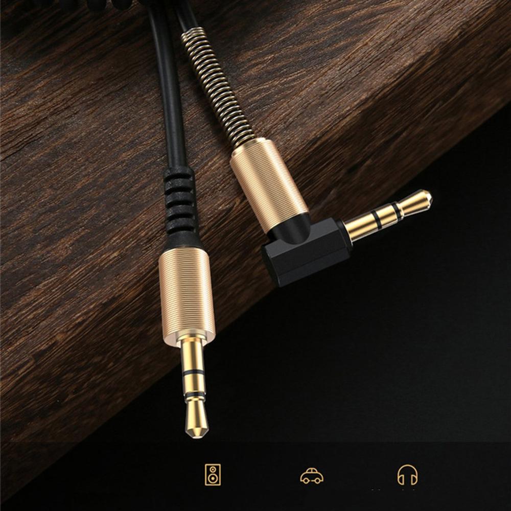 Car Audio Cable 3.5mm Male to Male Cord Jack Aux Cable for iPhone 6/ Samsung Galaxy s8/ Headphone/ Xiaomi Redmi/ Speaker